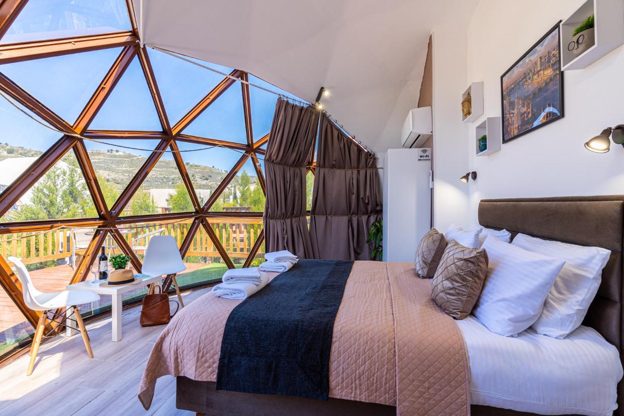 Hotel Amazing Cyprus Glamping Domes - Glamping Cyprus Paphos Exterior foto